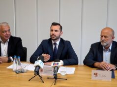 Wicewojewoda Bartosz Brożyński w Powiecie