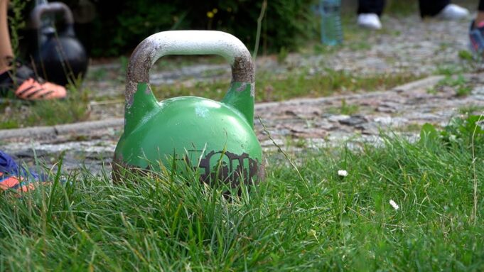 Kettlebell nad Trzesieckiem
