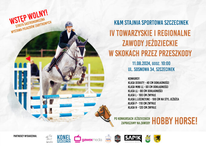 Zawody konne w Szczecinku – zaproszenie