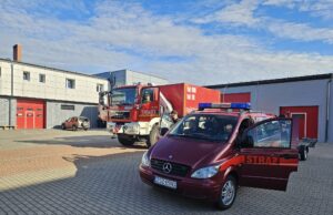 Strażacy ze Szczecinka wyruszyli walczyć z powodzią