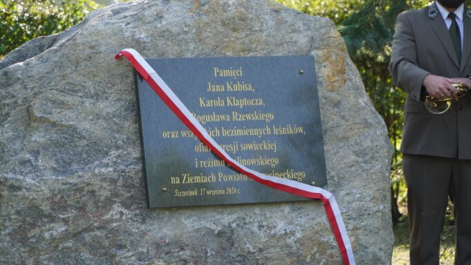 Szczecineccy leśnicy upamiętnili ofiary zbrodni stalinowskich