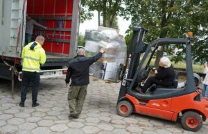 Dary z powiatowej zbiórki wyjechały na południe