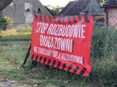Stop rozbudowie biogazowni – protest w Turowie