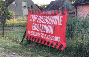 Stop rozbudowie biogazowni – protest w Turowie