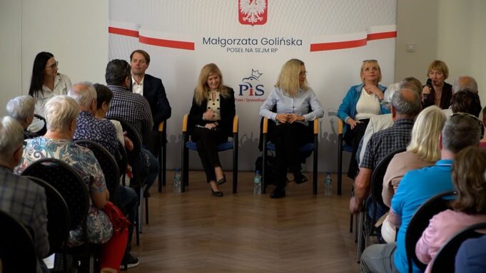 Spotkanie z posłami PiS w Szczecinku