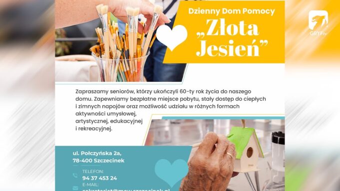Dzienny Dom Pomocy „Złota Jesień” zaprasza seniorów