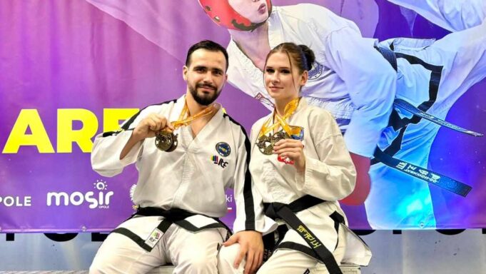 Podwójni medaliści Taekwondo Polish Open Cup