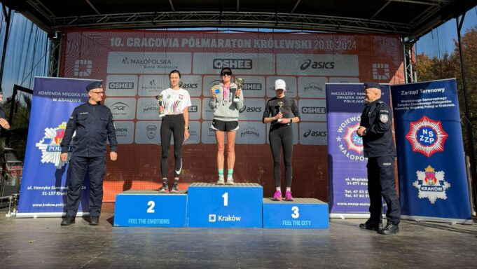 Szczecinecczanka najszybszą policjantką 10. Cracovia Półmaratonu Królewskiego