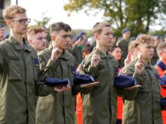 Ślubowanie klas mundurowych w białoborskiej Siódemce