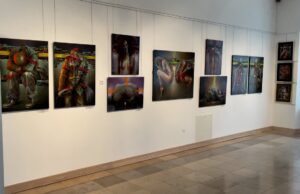 Zaproszenie na wernisaż prac P. Jakubczaka i J. Żyrka