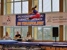 Młodzi akrobaci walczyli nad Trzesieckiem