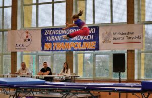 Młodzi akrobaci walczyli nad Trzesieckiem