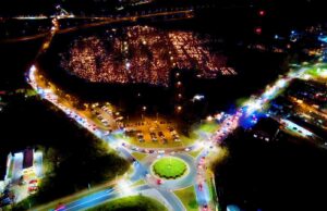 Wszystkich Świętych w Szczecinku – dron