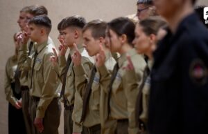 Ślubowanie klas mundurowych w ZS nr 6 w Szczecinku