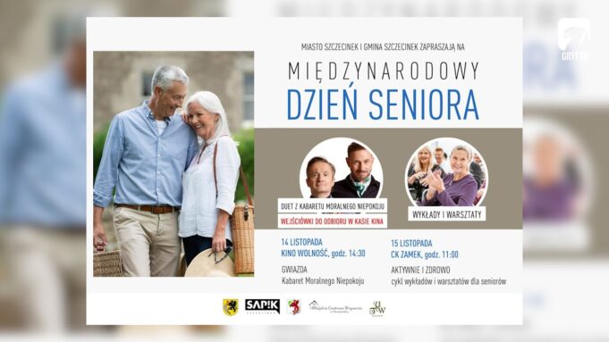 Międzynarodowy Dzień Seniora w Szczecinku – zaproszenie