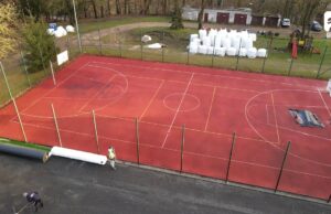 Remont orlika przy SOSW w Szczecinku