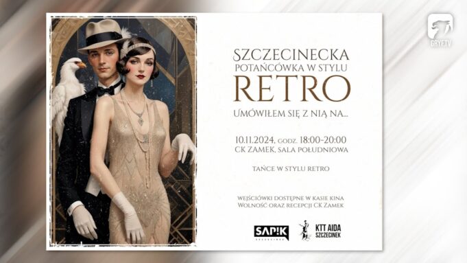 Szczecinecka potańcówka w stylu retro – zaproszenie