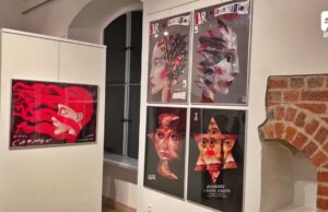 Plakaty Leszka Żebrowskiego nad Trzesieckiem