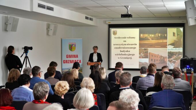 Otwarcie zmodernizowanego Domu Szkoleniowego w Grzmiącej