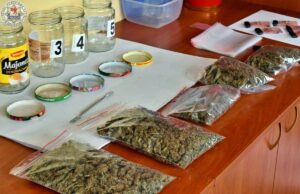 Ponad 1,2 kg narkotyków w… pralce