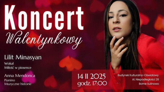 Borne Sulinowo zaprasza na koncert walentynkowy