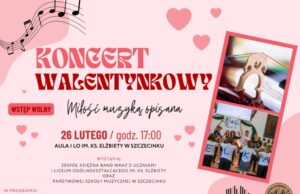 Koncert walentynkowy „Miłość muzyką opisana” – zaproszenie