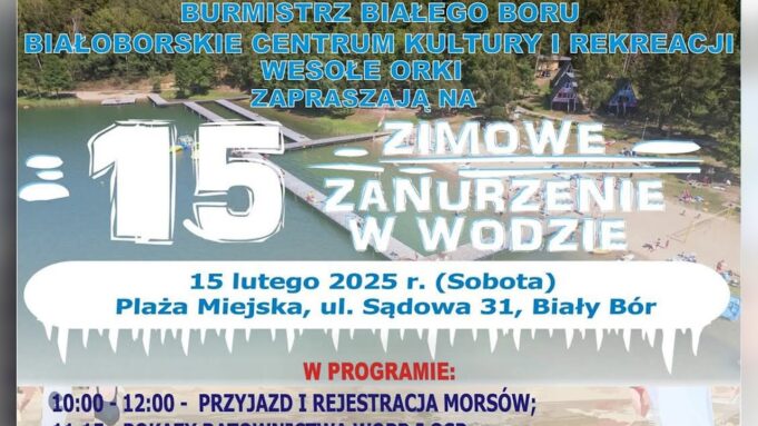 XV Zimowe Zanurzenie w Wodzie – zapowiedź