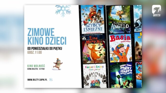 SAPiK zaprasza na Zimowe Kino dla Dzieci