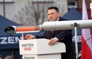 Sławomir Mentzen w Szczecinku