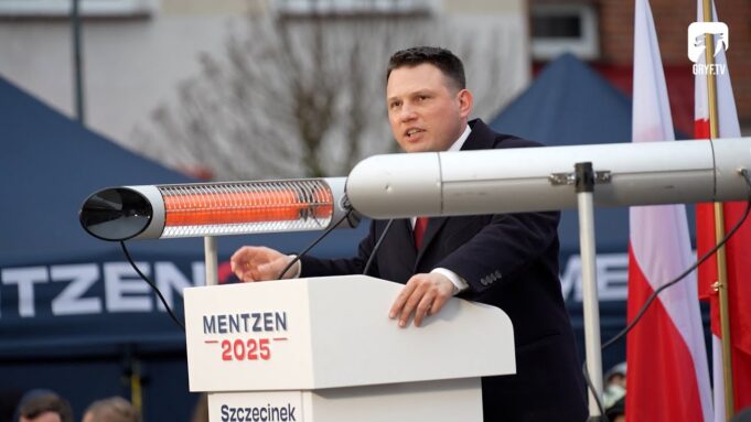 Sławomir Mentzen w Szczecinku