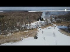 Pożar domu na Wielimskiej Wyspie