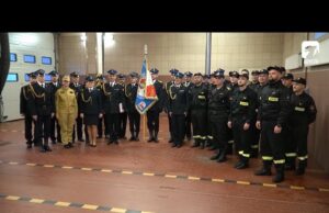 Pożegnanie funkcjonariuszy KP PSP w Szczecinku