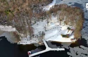 Park linowy na Mysiej Wyspie