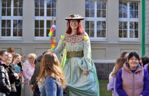 Powitanie wiosny w I LO im. Księżnej Elżbiety