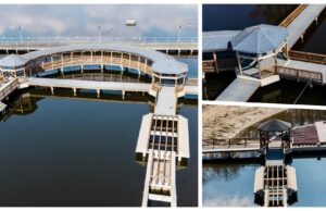 Trwa remont pomostów plaży miejskiej