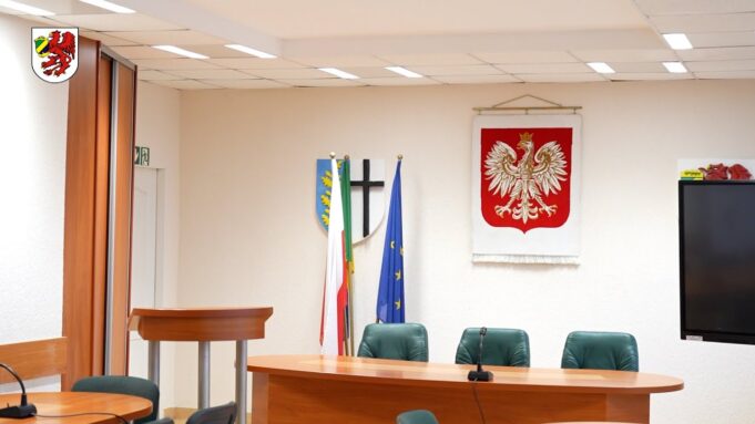 Remont sali sesyjnej w Urzędzie Gminy Szczecinek