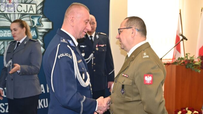 Nowy szef szczecineckiej Policji oficjalnie powitany