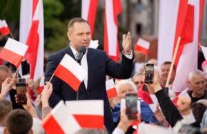 Karol Nawrocki w Szczecinku