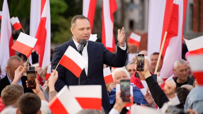 Karol Nawrocki w Szczecinku