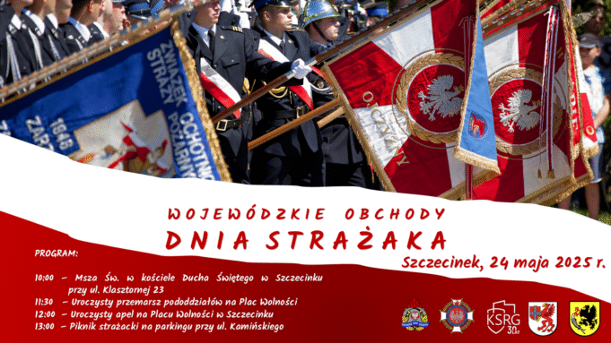 Strażacy świętują na Placu Wolności