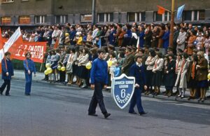 Pierwszomajowe pochody w Szczecinku