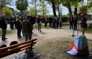 Uhonorowanie Mieczysława Karamuckiego