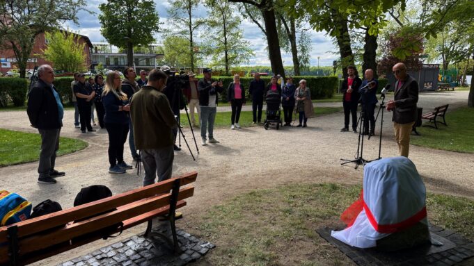 Uhonorowanie Mieczysława Karamuckiego