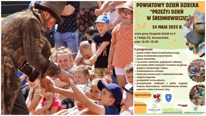 Powiatowy Dzień Dziecka w klimacie średniowiecza