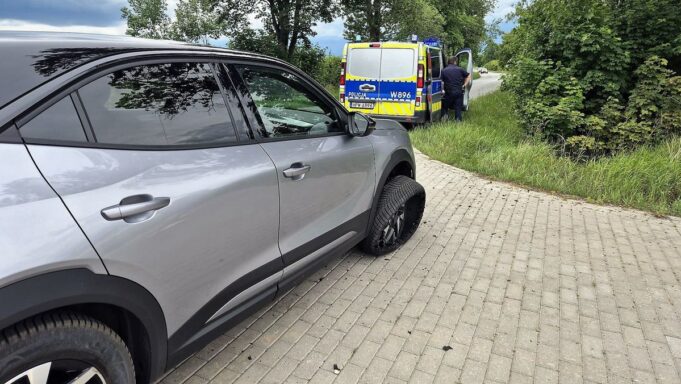 Pokonał rondo na wprost, wydmuchał 2 promile