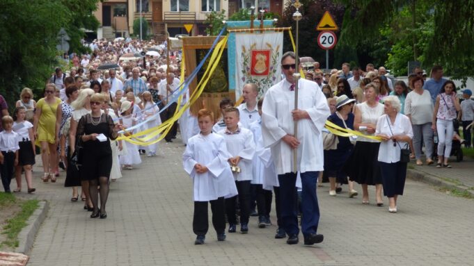 Boże Ciało na ulicach Szczecinka