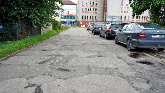 Wjazd do Podimedu i szpitala przejdzie remont