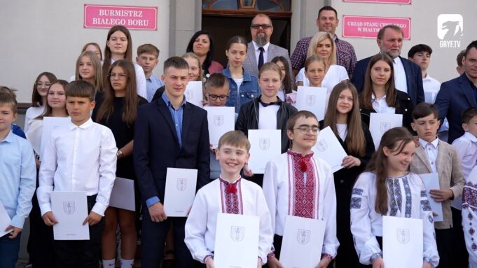 Gmina Biały Bór nagrodziła najlepszych uczniów