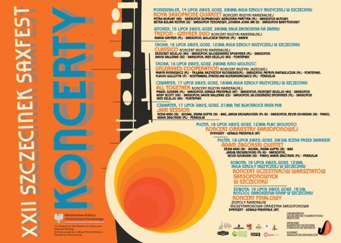 14-19.07.2025 | XXII Szczecinek Saxfest | Szczecinek