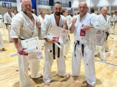Pierwszy shihan nad Trzesieckiem